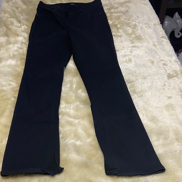 Express Denim - Express Black Flare Women's Jeans